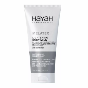 HAYAH LABORATORIES MELATEX LIGHTENING BODY MILK ANTI-BROWN SPOTS 200 ML